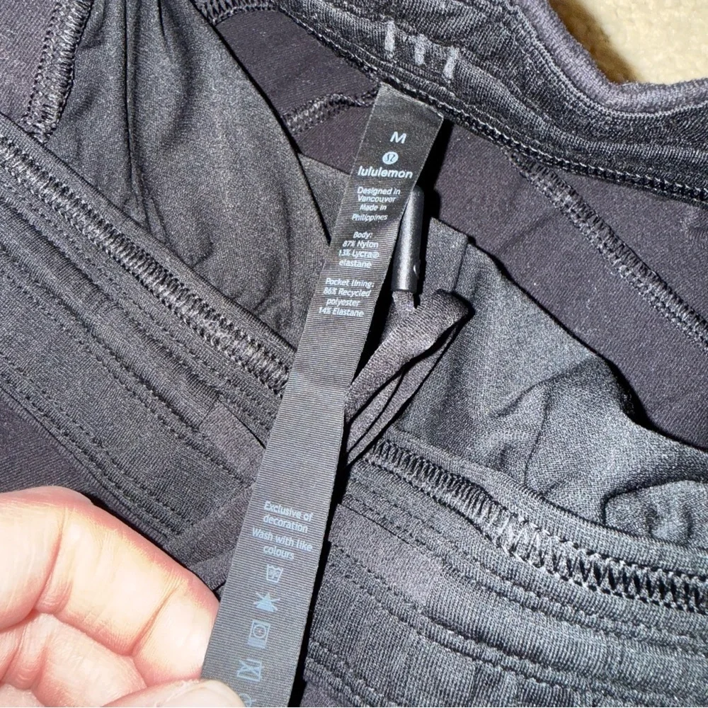 lululemon athletica Men's Black Surge Joggers - 27” Inseam